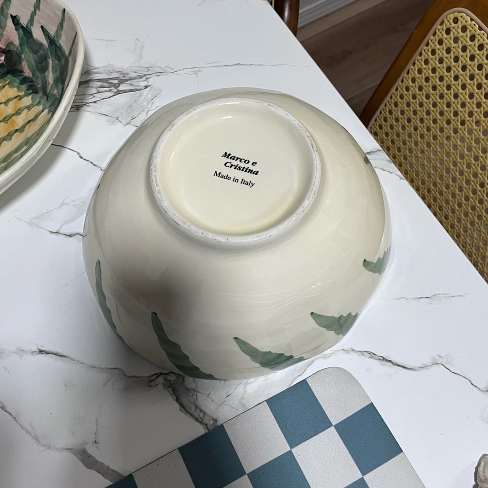 Pair of Marco E Cristina Italian bowls - Picture 7 of 12
